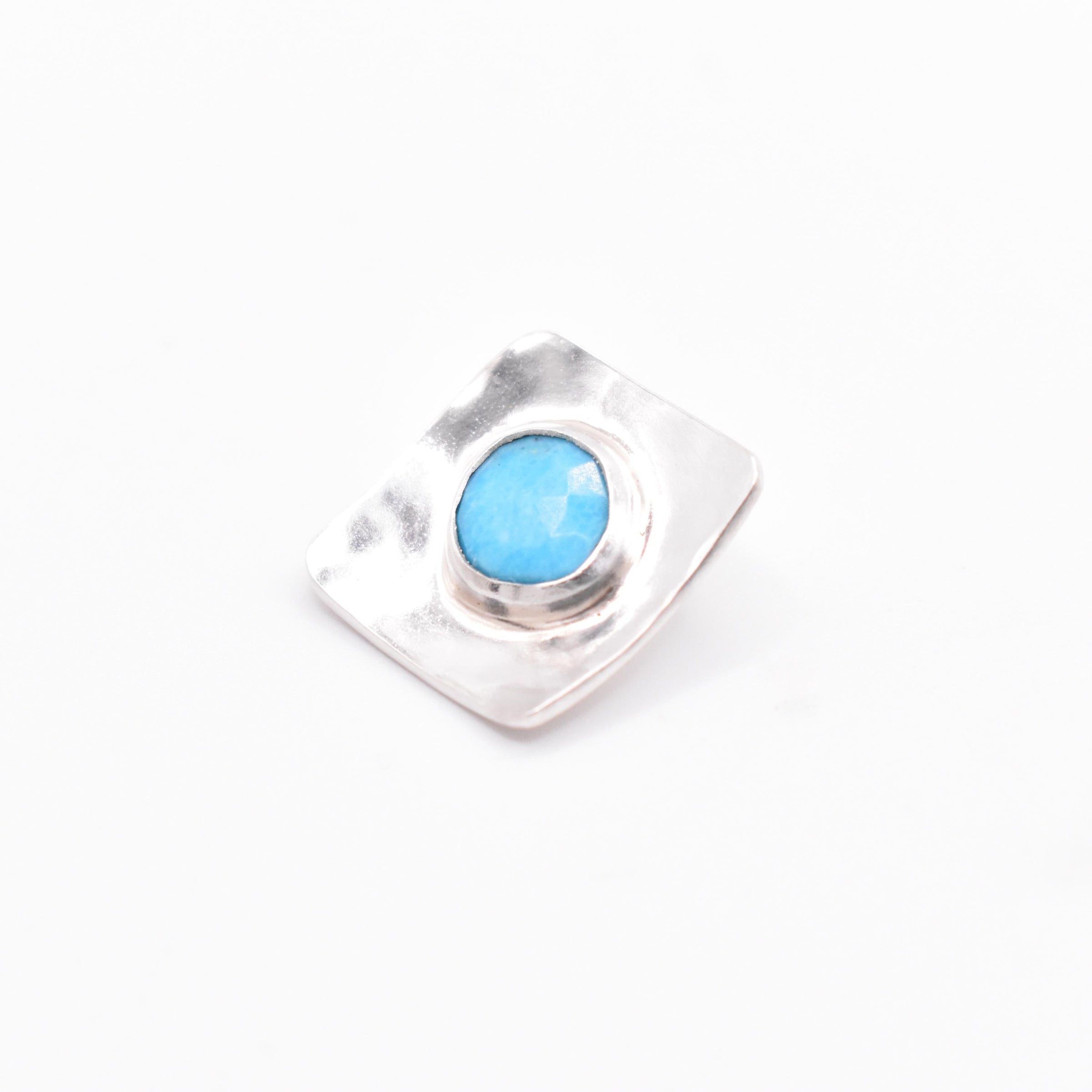 Handmade Turquoise Sterling Silver Pendant
