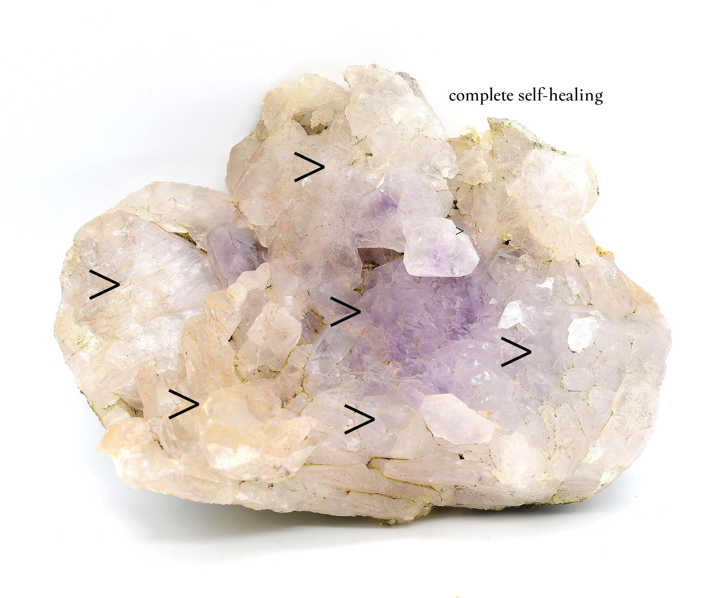 Brandberg Self-Healed Quartz Cluster