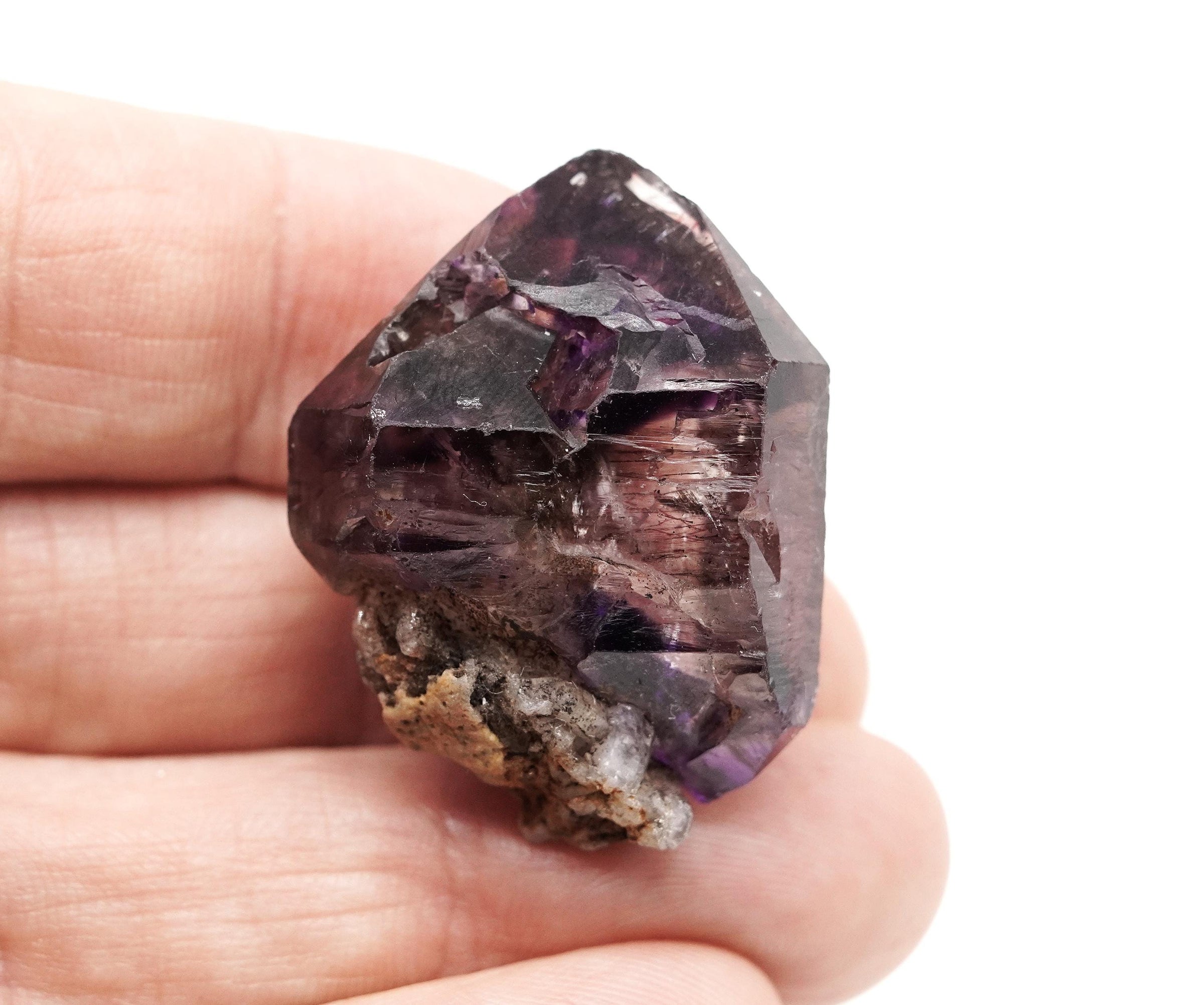 Super Seven Purple Phantom - Melody's Stone - Sacred 7: Ethically Mined Natural Crystal