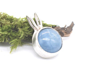 Aquamarine Sterling Silver Pendant: Unique Handmade Natural Gemstone Jewellery