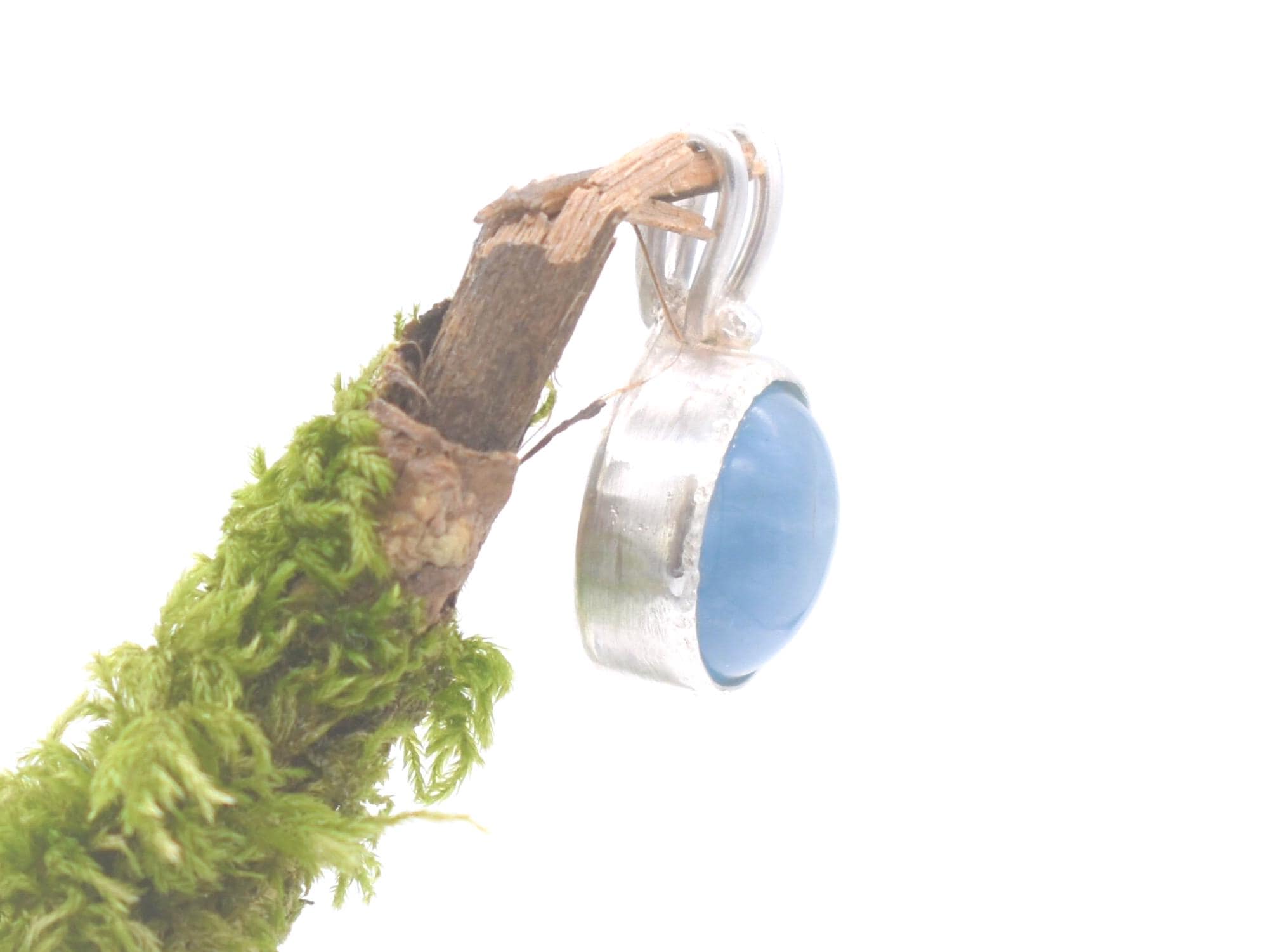 Handmade Aquamarine Sterling Silver Pendant