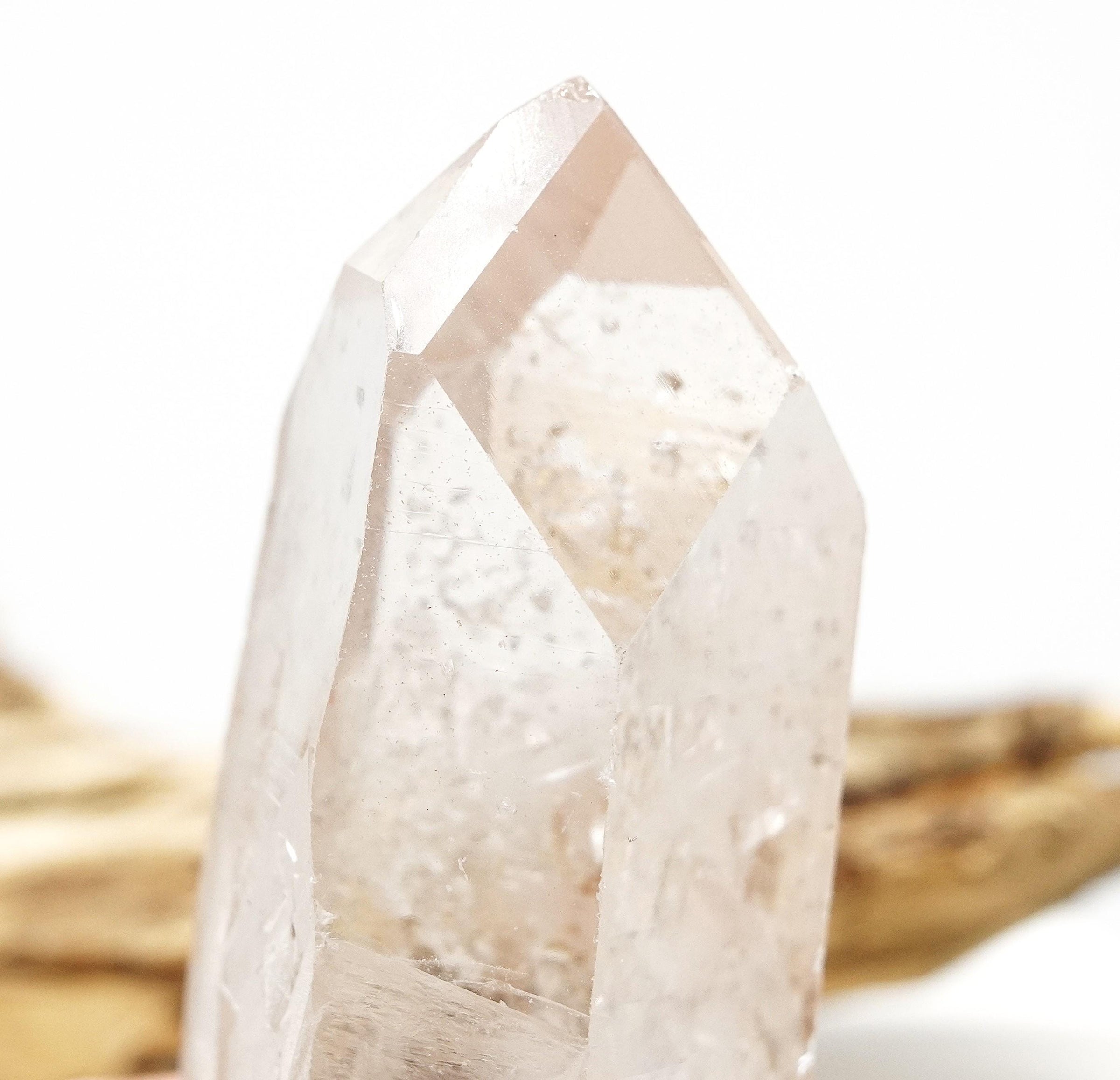 Lemurian Window Crystal: Ethically Mined Natural Quartz