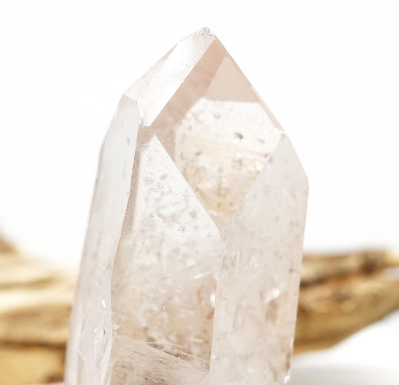 Lemurian Window Crystal: Ethically Mined Natural Quartz