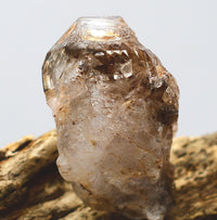 Omapeleki Brandberg Skeletal Black Phantom: Ethically Mined Quartz Crystal