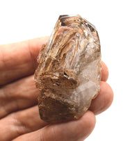 Omapeleki Brandberg Skeletal Black Phantom: Ethically Mined Quartz Crystal