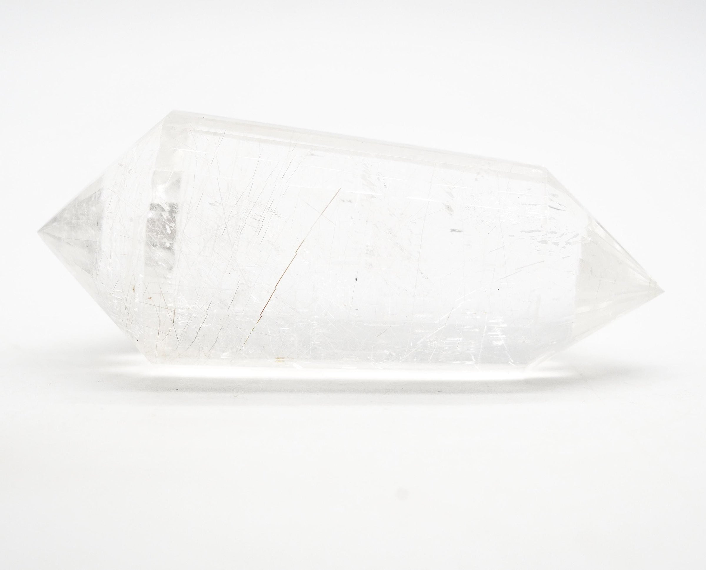 24 Sided Himalayan Rutilated Quartz Vogel Wand