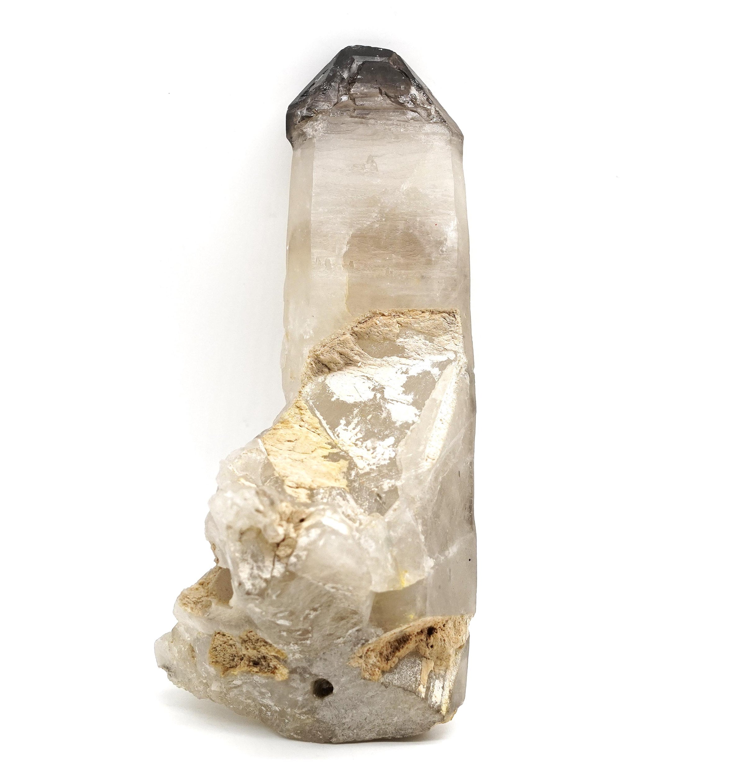 Brandberg Quartz Black Phantom Sceptre: Ethically Hand-Mined Large Crystal