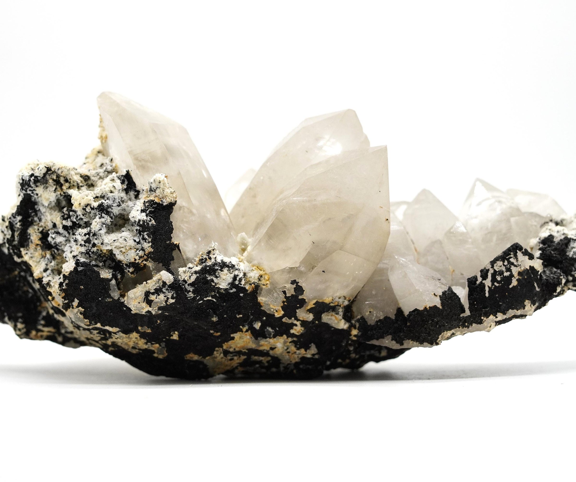 Brandberg Quartz Cluster: Ethically Hand-Mined Large Natural Crystal