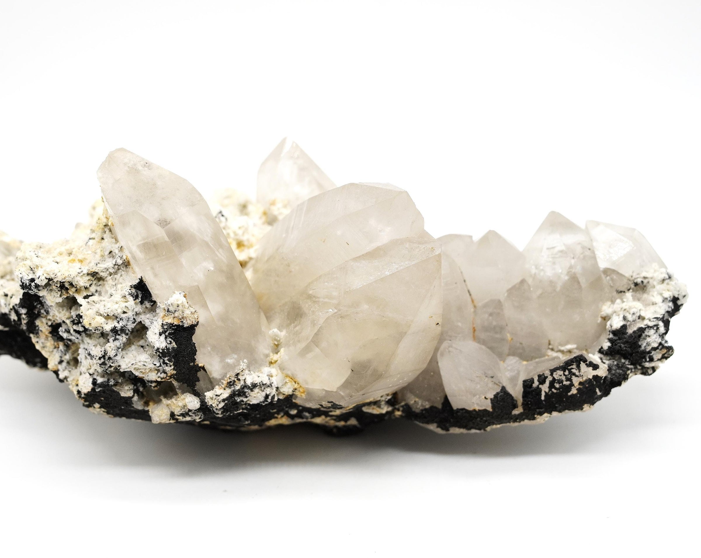 Brandberg Quartz Cluster: Ethically Hand-Mined Large Natural Crystal