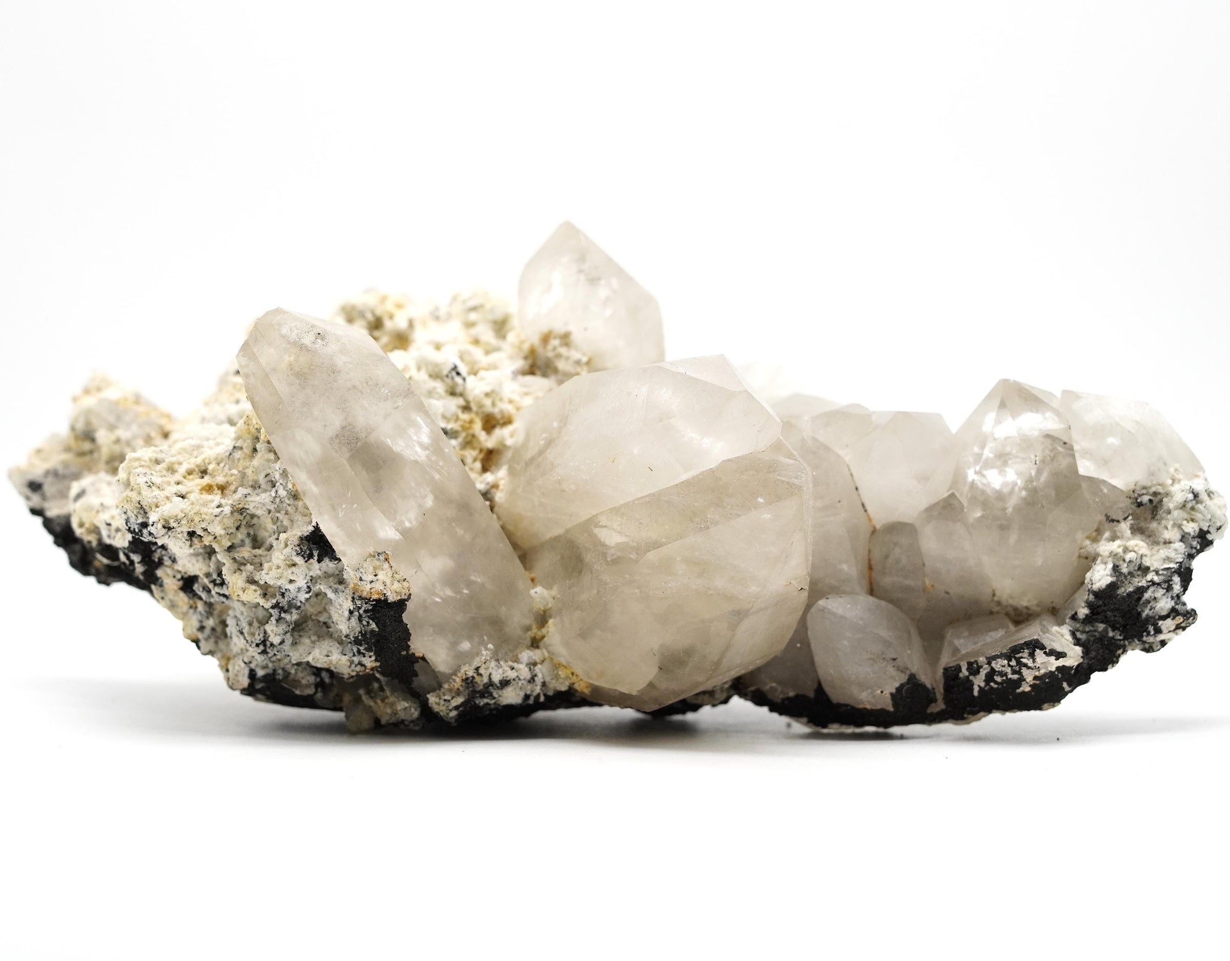 Brandberg Quartz Cluster: Ethically Hand-Mined Large Natural Crystal