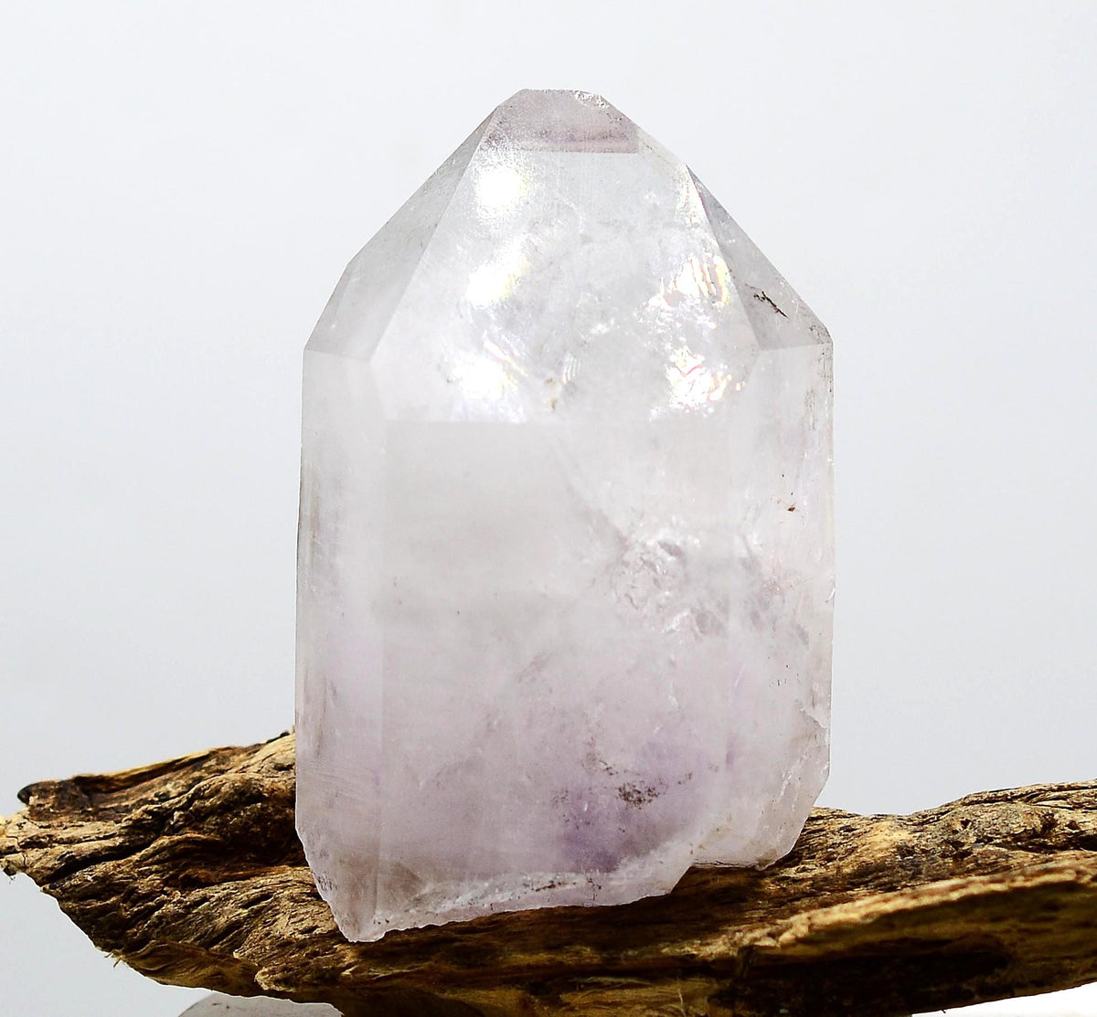 Brandberg Quartz Self-Healed Enhydro Grounding Crystal: Ethically Hand-Mined Natural Crystal