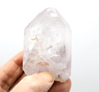 Brandberg Quartz Self-Healed Enhydro Grounding Crystal: Ethically Hand-Mined Natural Crystal