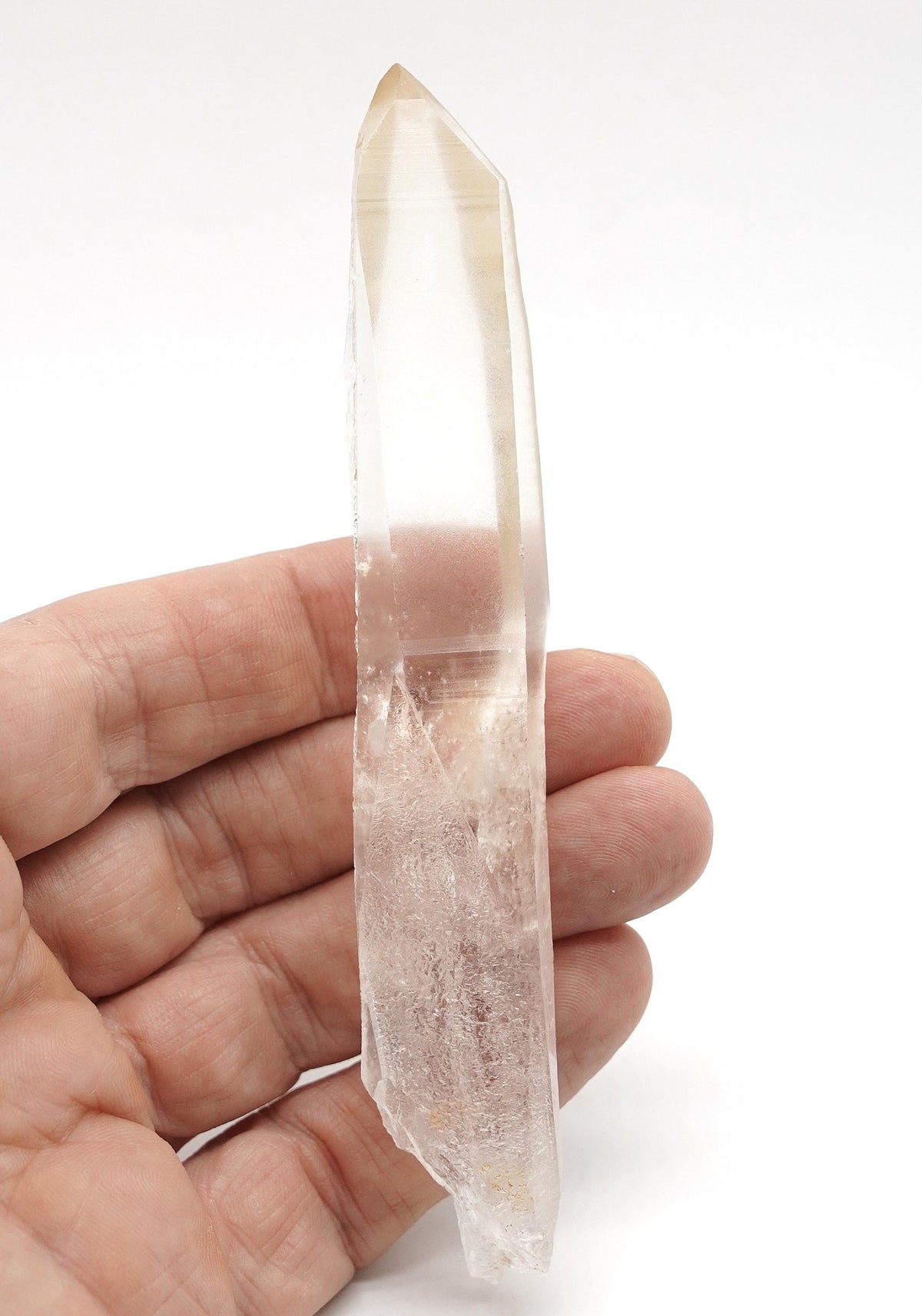 Lemurian Laser Crystal: Ethically Mined Natural Quartz