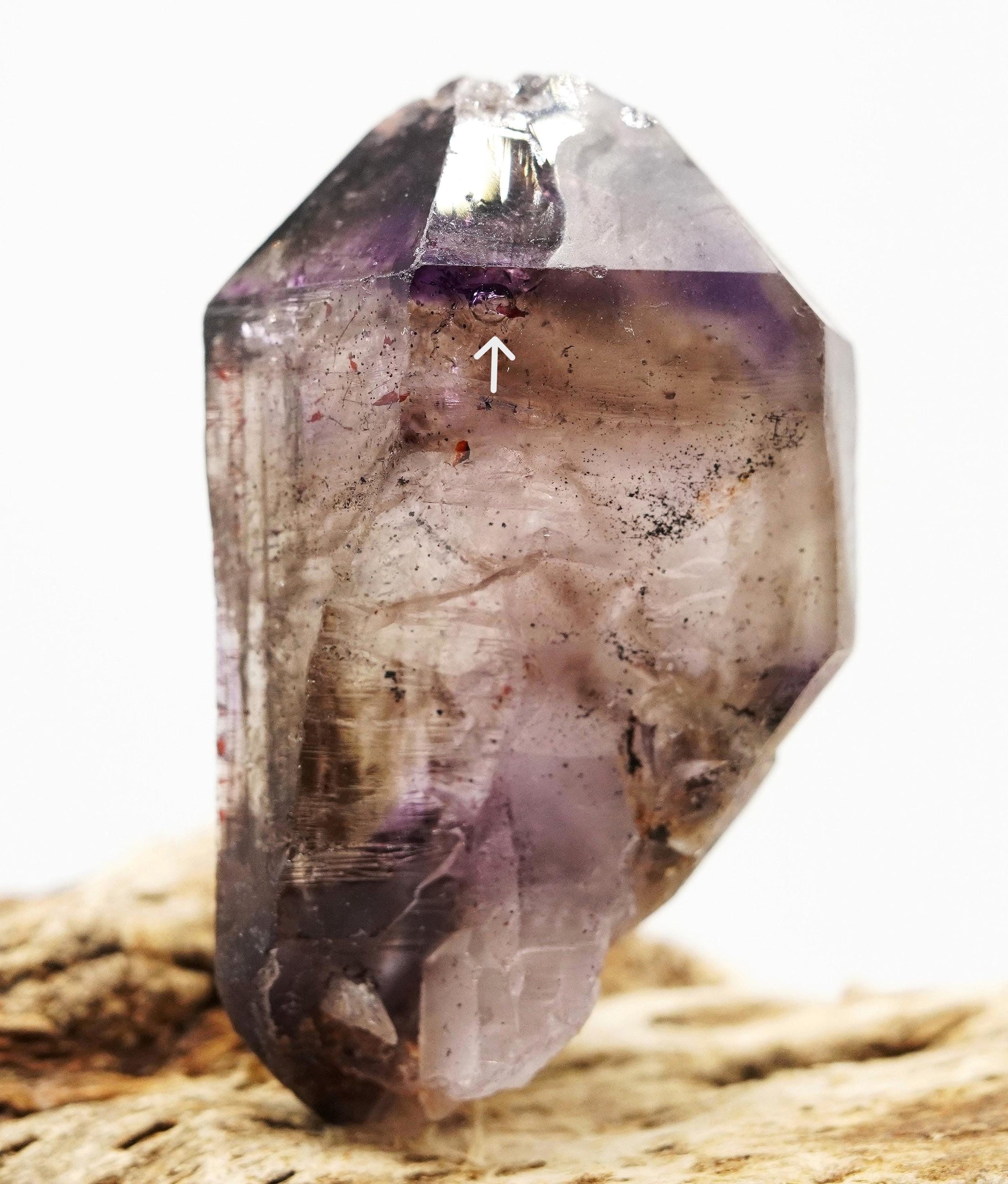 Super Seven Quartz Enhydro - Melody's Stone - Sacred 7: Ethically Mined Natural Crystal