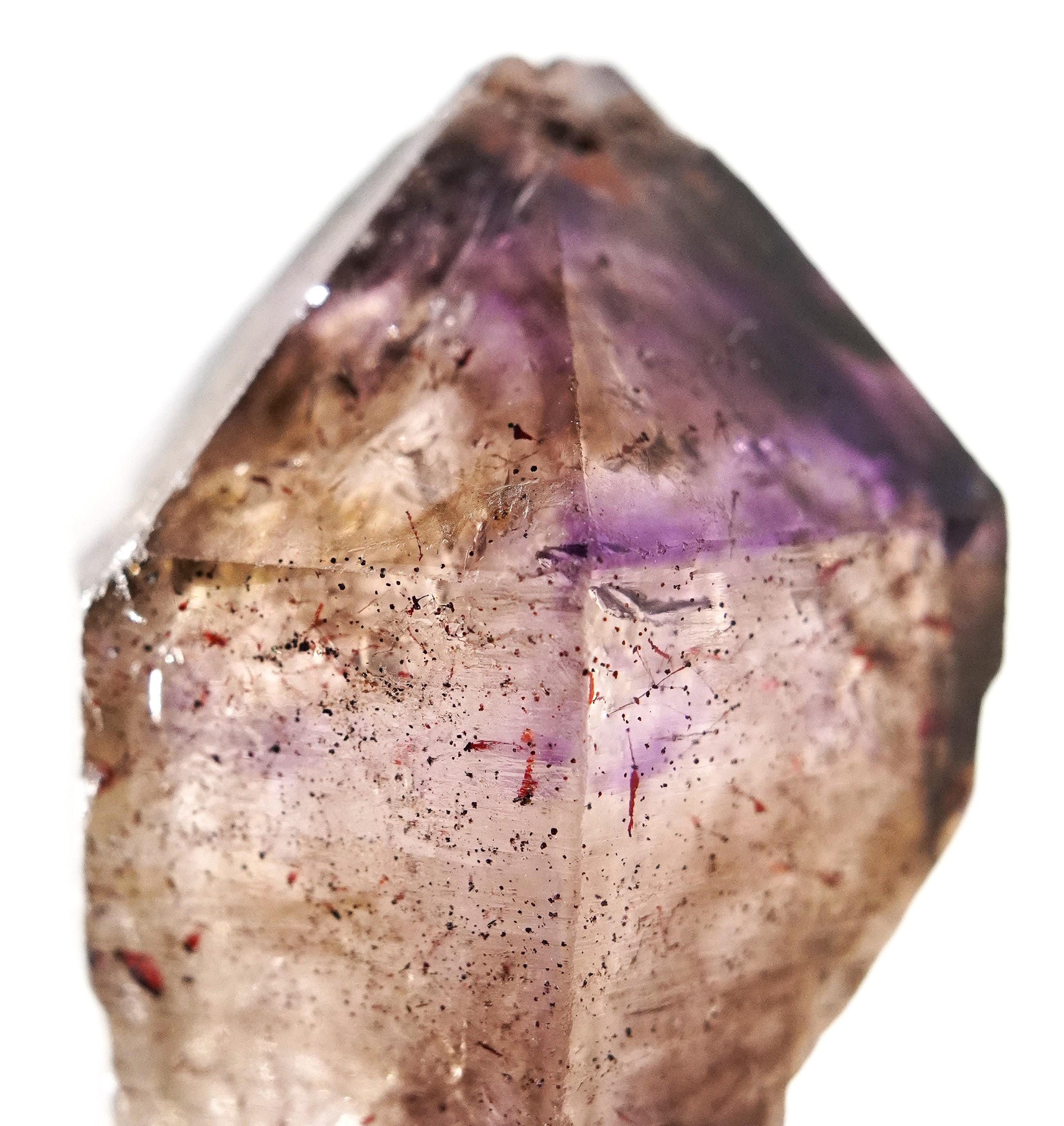 Super Seven Quartz Enhydro - Melody's Stone - Sacred 7: Ethically Mined Natural Crystal