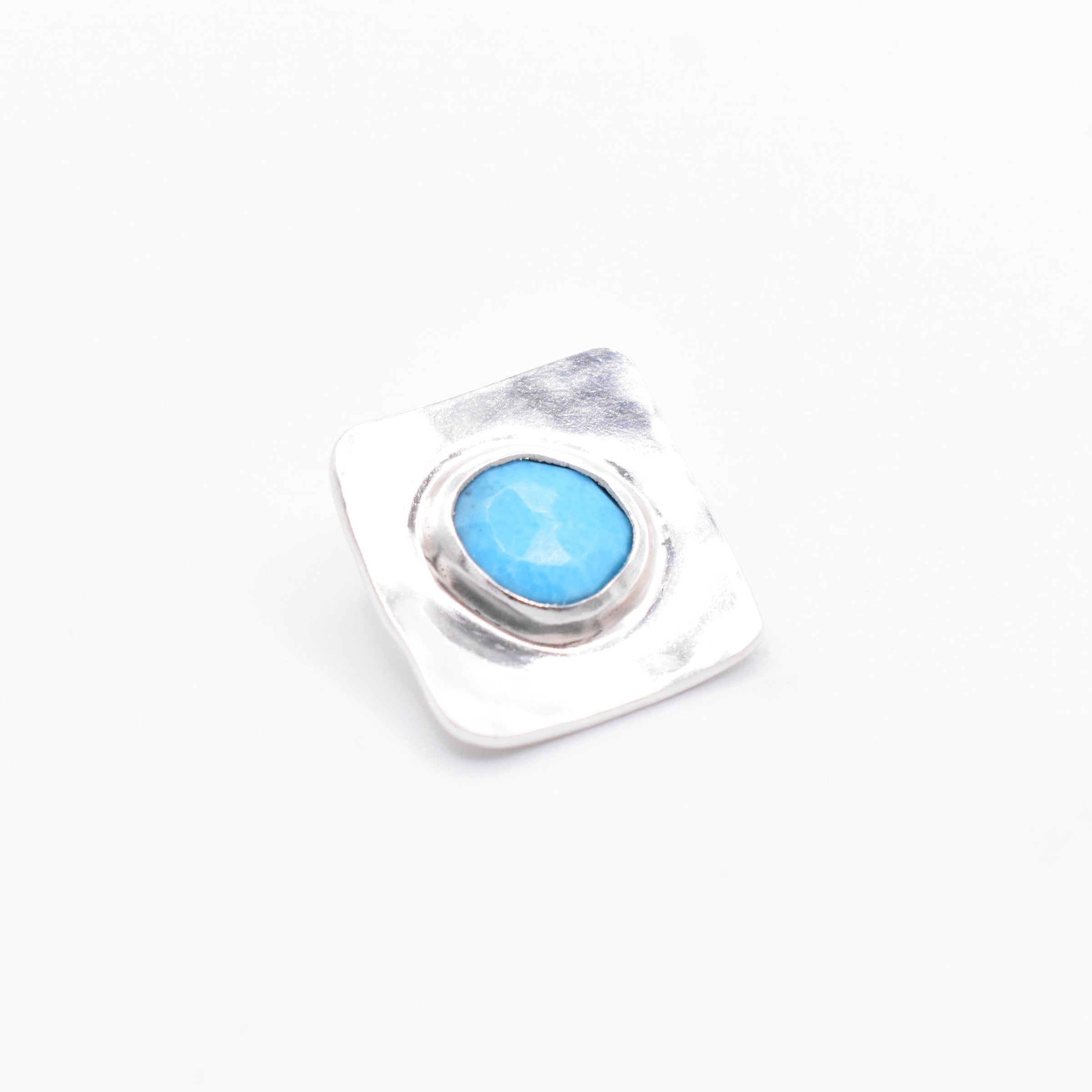 Handmade Turquoise Sterling Silver Pendant