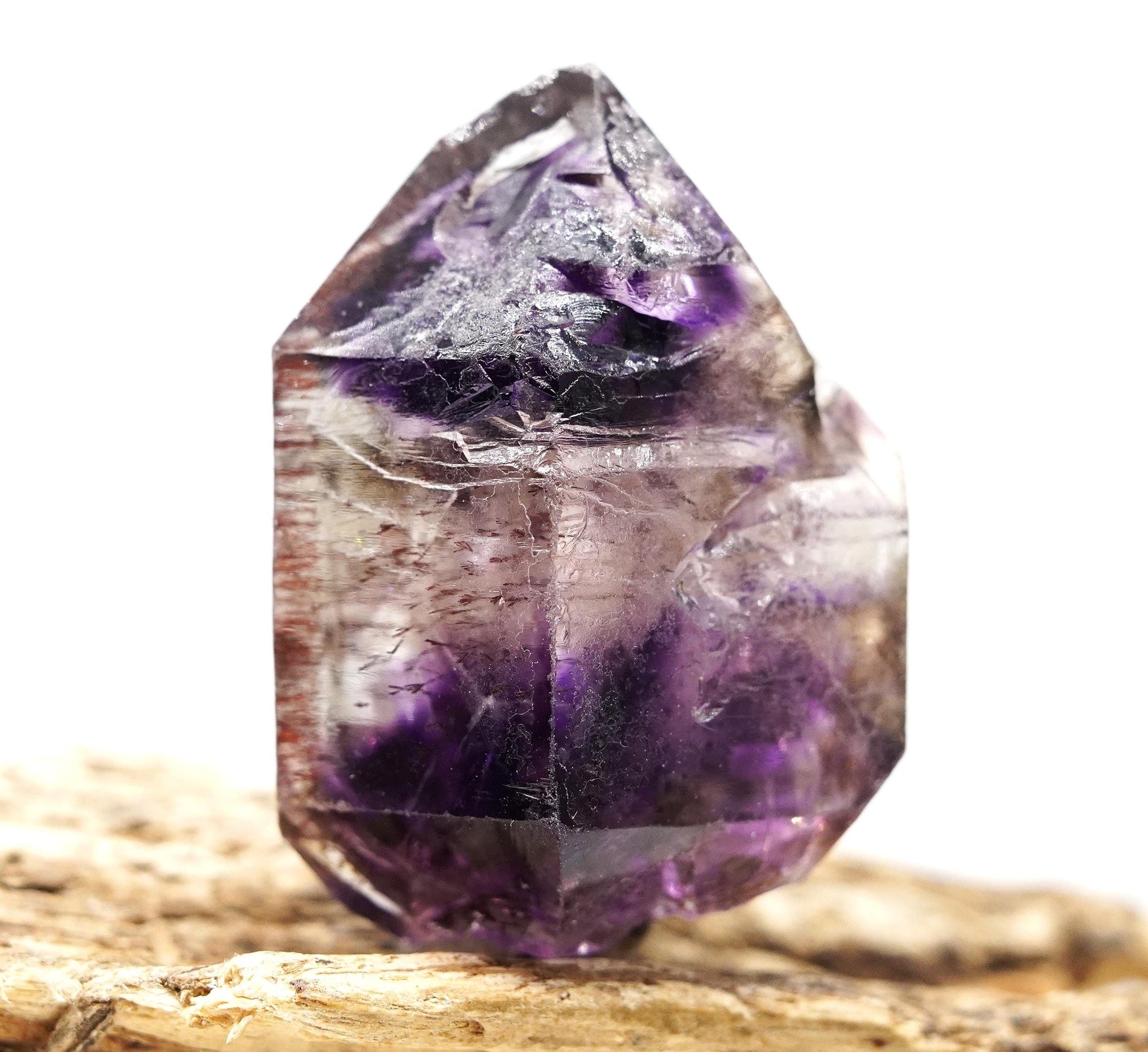 Super Seven Purple Phantom - Melody's Stone - Sacred 7: Ethically Mined Natural Crystal