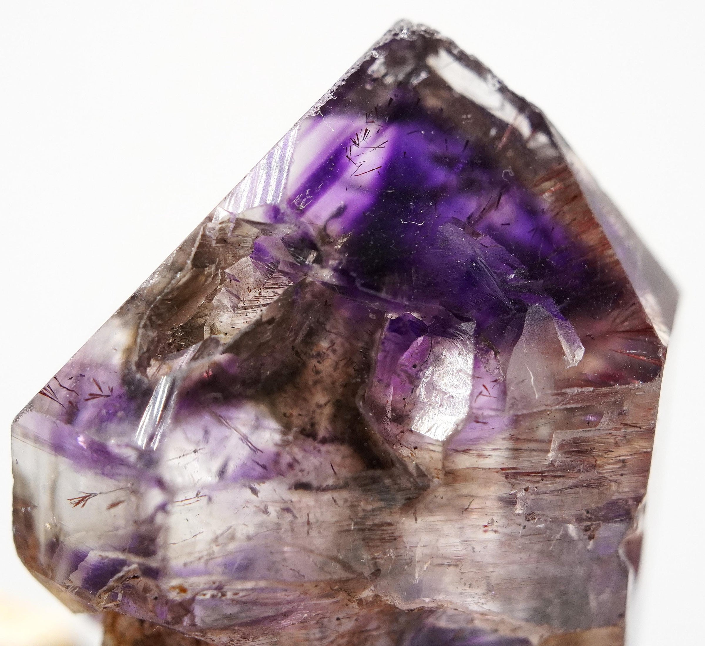 Super Seven Purple Phantom - Melody's Stone - Sacred 7: Ethically Mined Natural Crystal