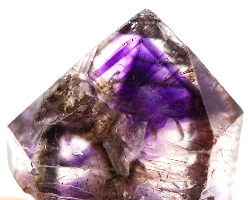 Super Seven Purple Phantom - Melody's Stone - Sacred 7: Ethically Mined Natural Crystal