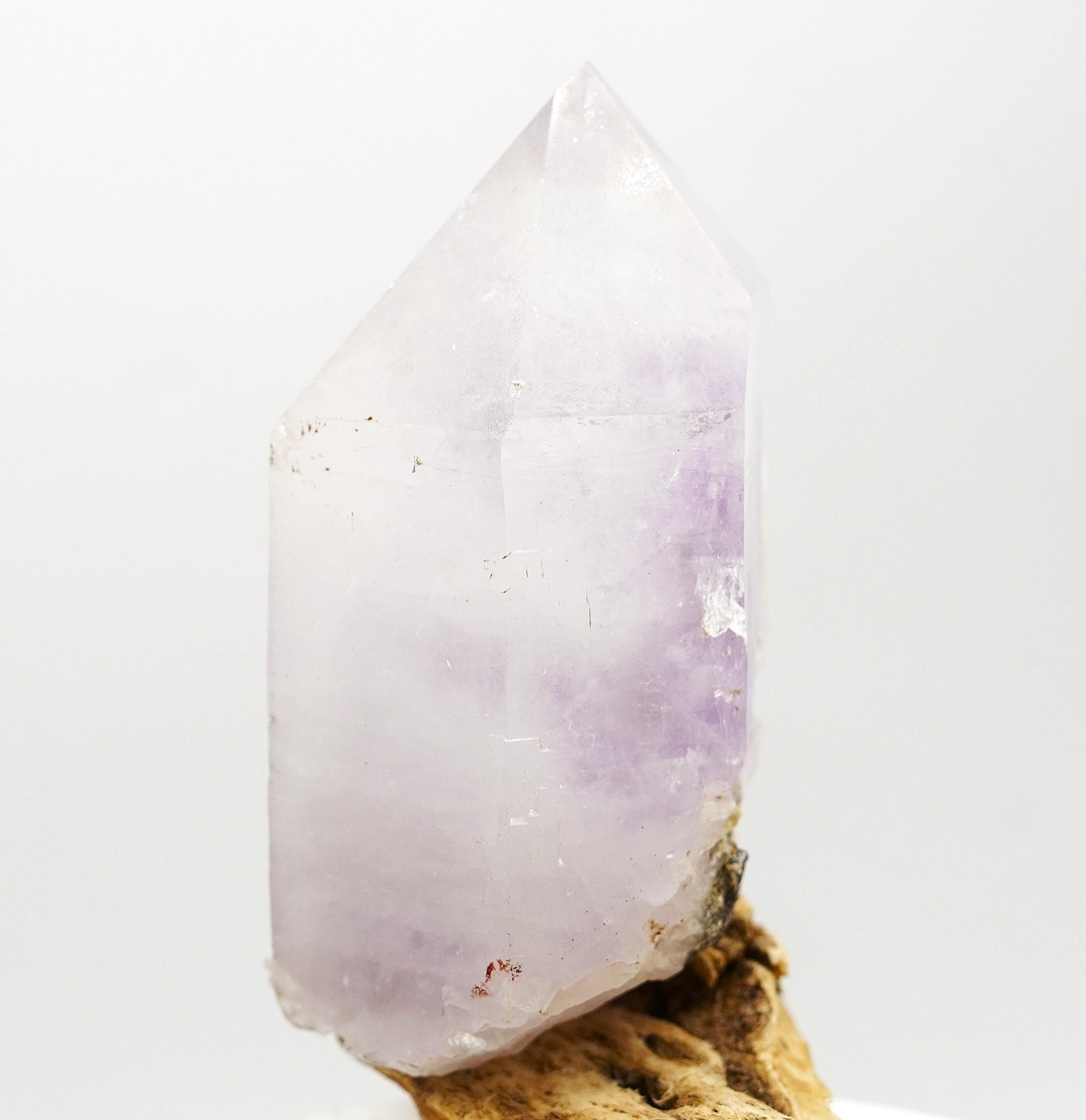 Brandberg Quartz: Ethically Mined Natural Crystal with Amethyst
