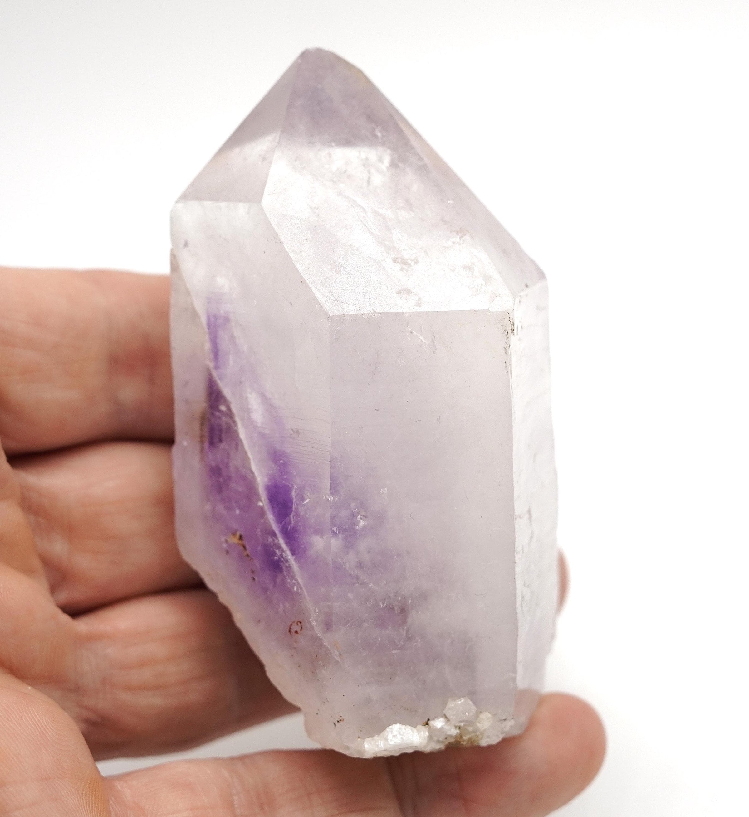 Brandberg Quartz: Ethically Mined Natural Crystal with Amethyst