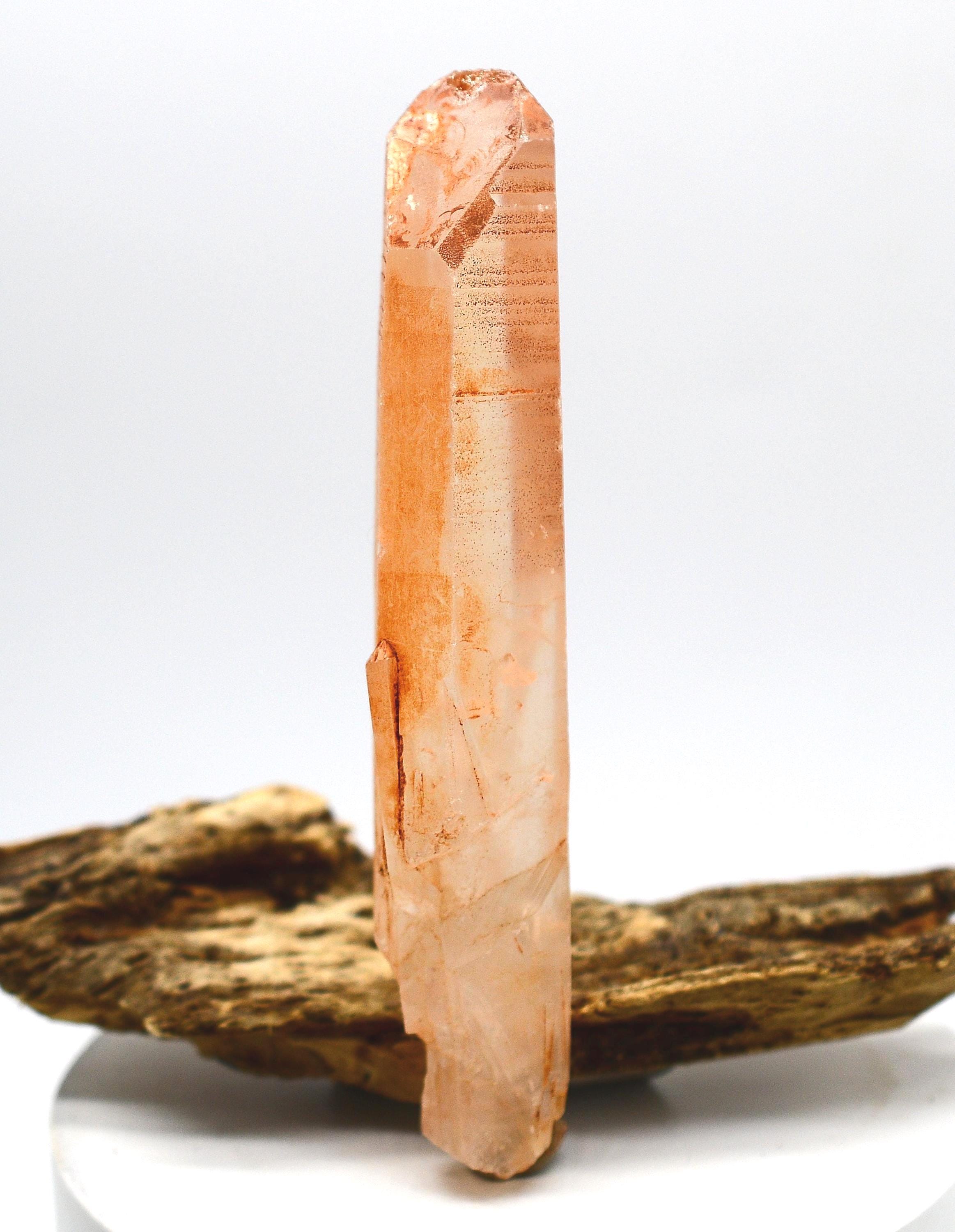 Lemurian Tangerine Quartz: Ethically Mined Grounding Crystal