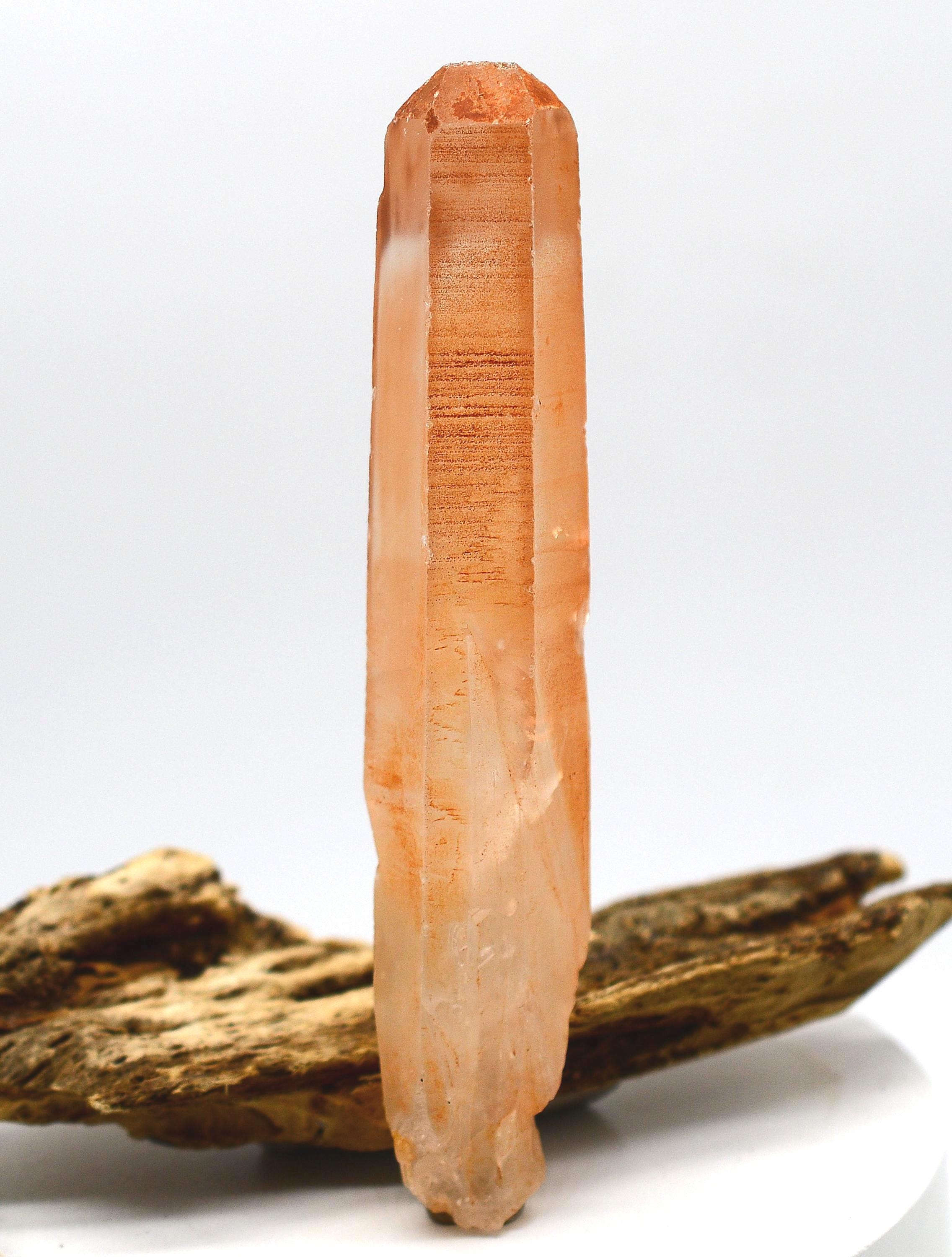 Lemurian Tangerine Quartz: Ethically Mined Grounding Crystal