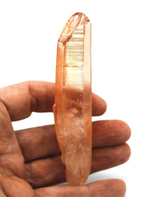 Lemurian Tangerine Quartz: Ethically Mined Grounding Crystal