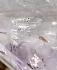 Brandberg Amethyst Enhydro Quartz Crystal