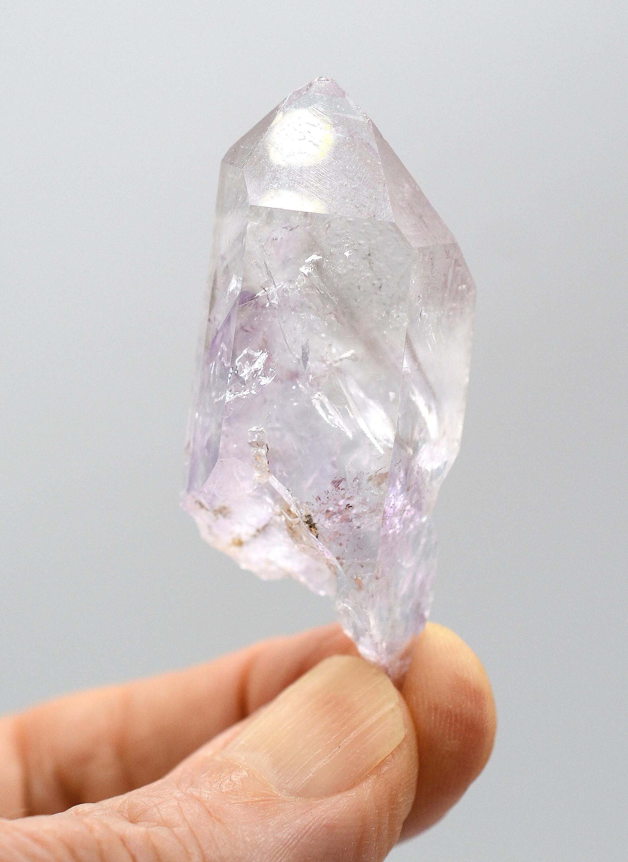 Brandberg Amethyst Enhydro Quartz Crystal