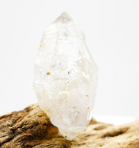 Tibetan DT Generator Black Bubble Enhydro: Ethically Mined Natural Quartz
