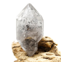 Tibetan DT Generator Clear & Black Bubble Enhydro: Ethically Mined Natural Quartz