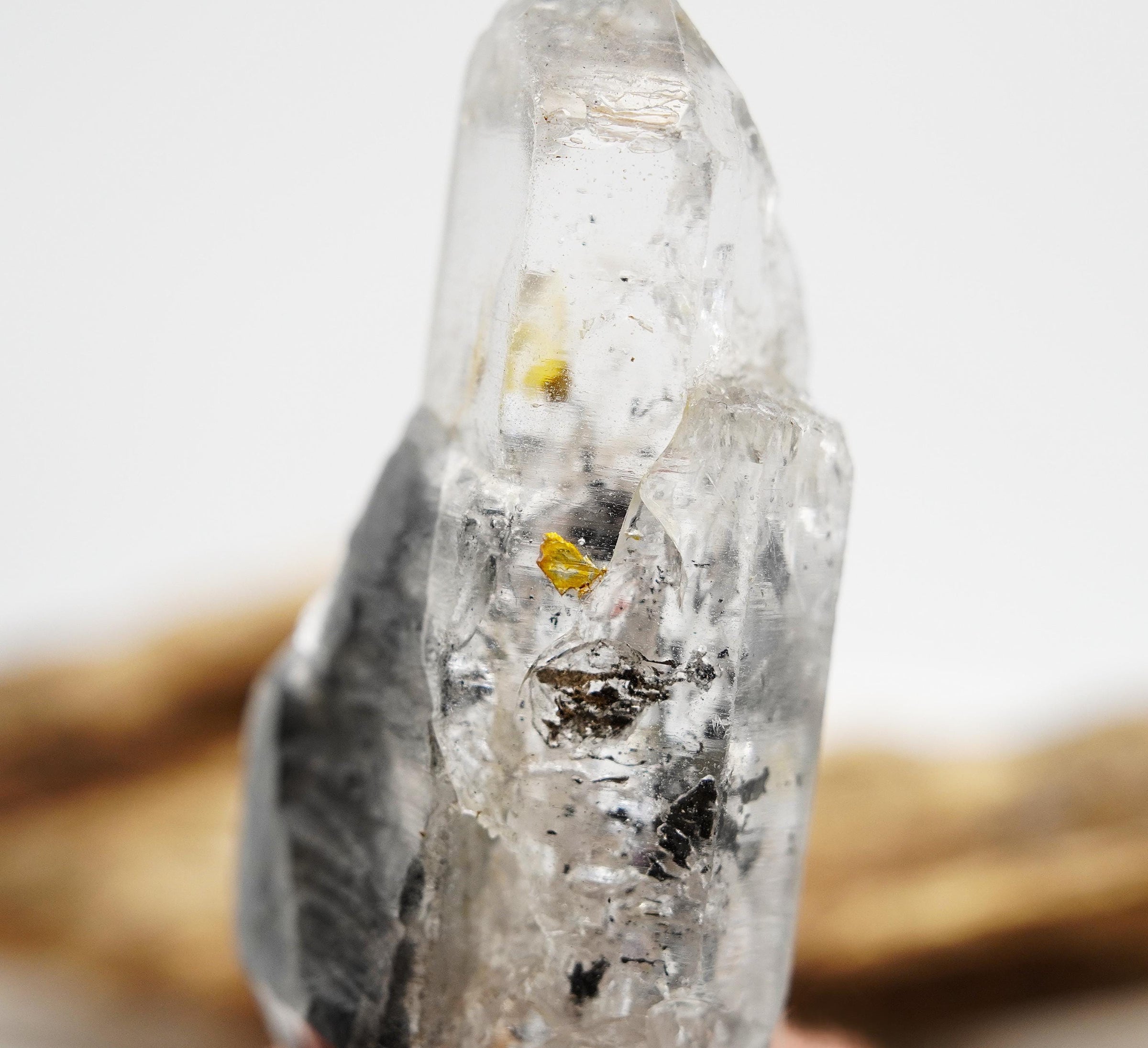 Tibetan Generator Sceptre DT: Ethically Mined Natural Quartz