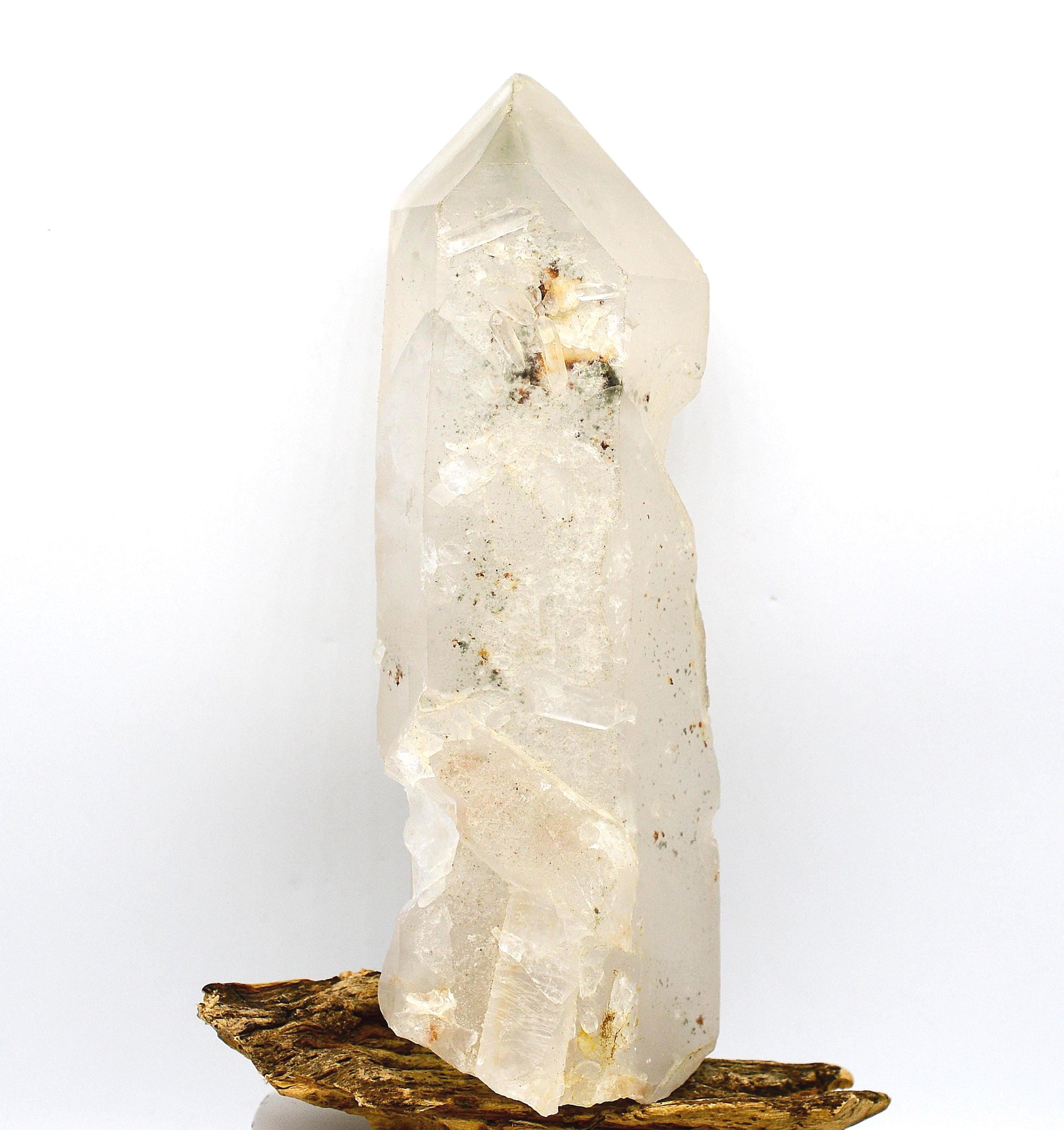 Himalayan Quartz Crystal with Green Chlorite