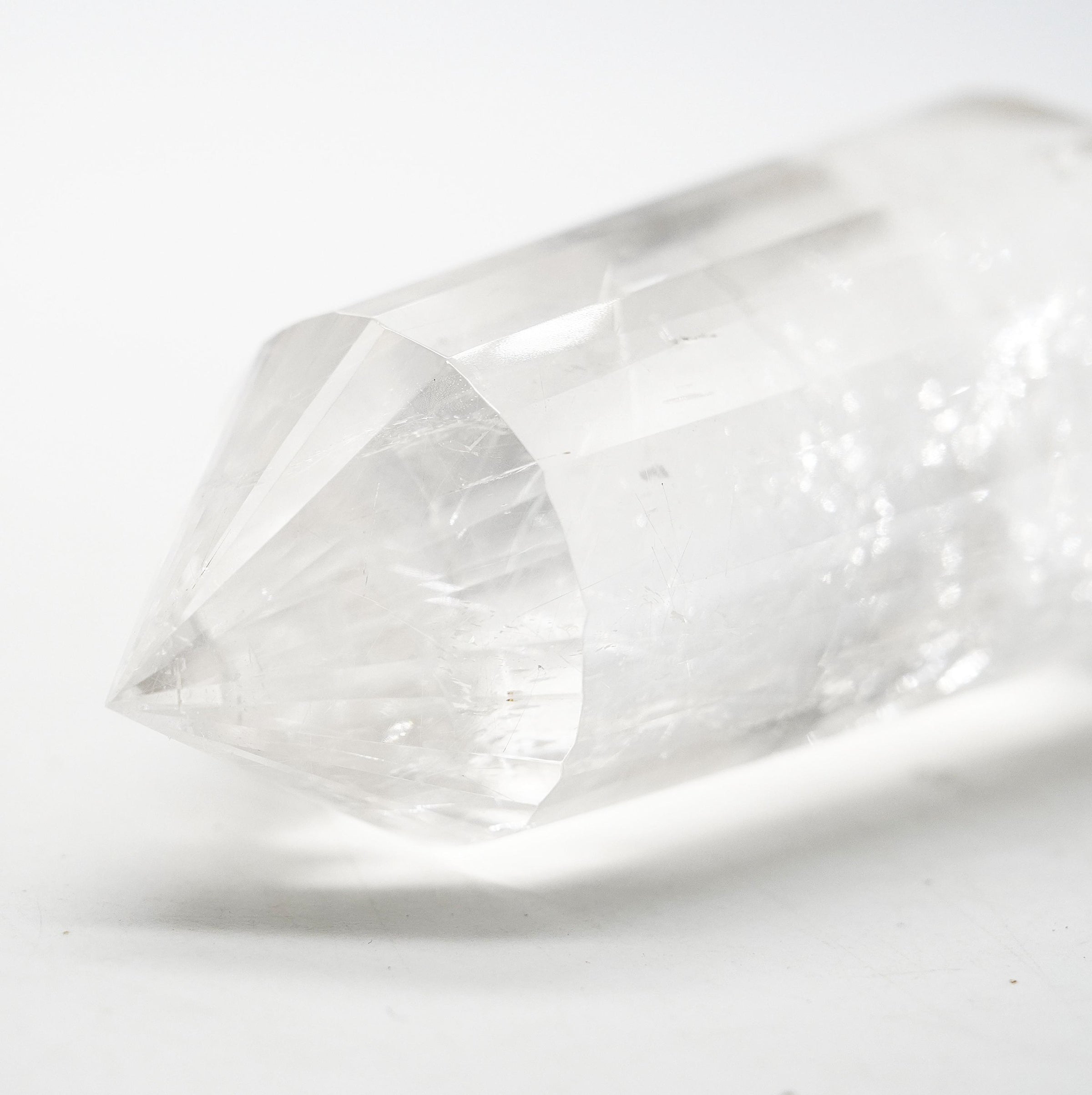 24 Sided Himalayan Rutilated Quartz Vogel Wand