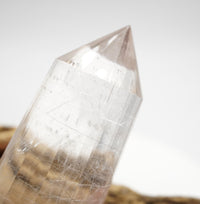 24 Sided Himalayan Rutilated Quartz Vogel Wand