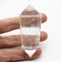 24 Sided Himalayan Rutilated Quartz Vogel Wand