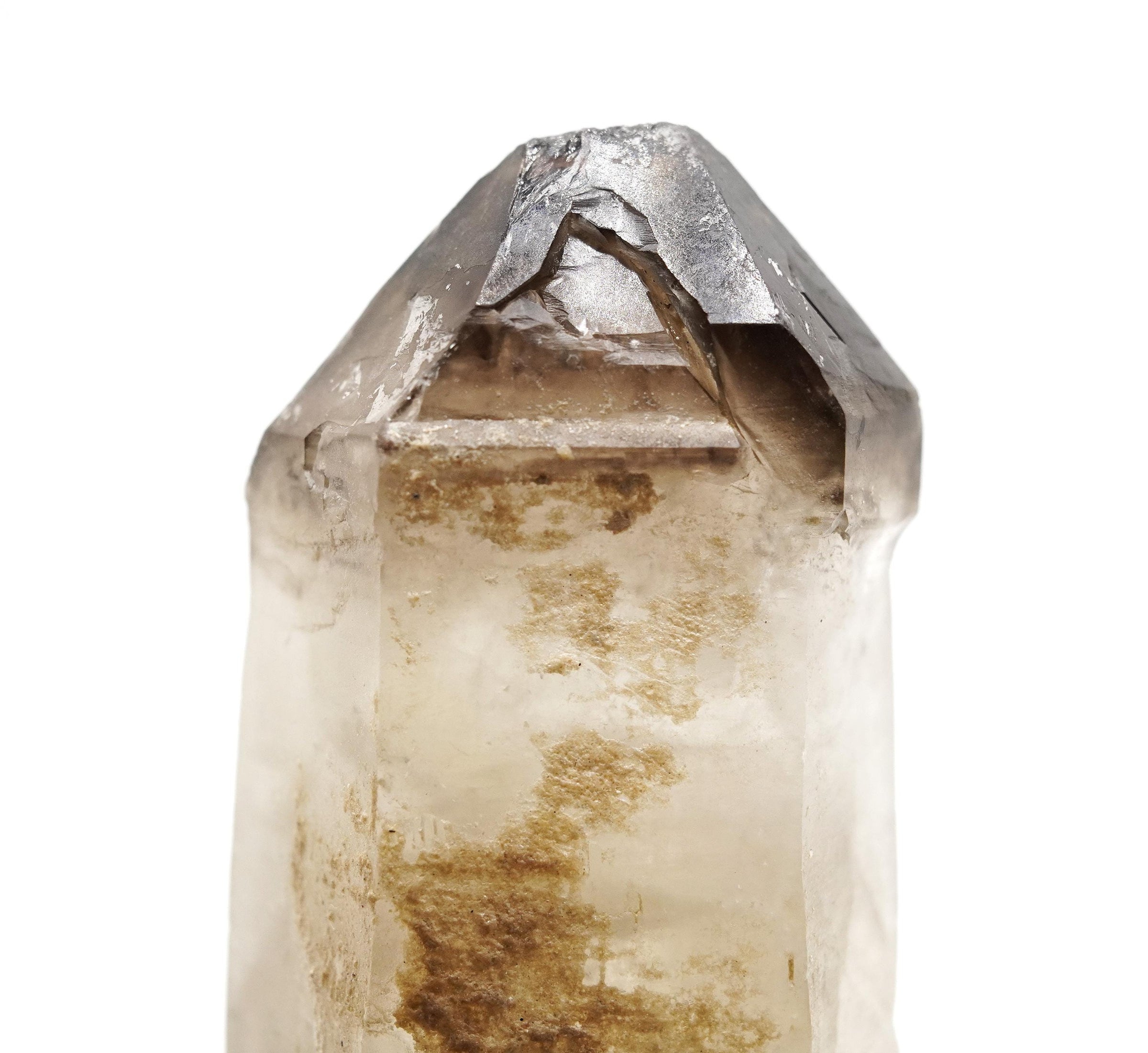 Brandberg Quartz Black Phantom Sceptre: Ethically Hand-Mined Large Crystal