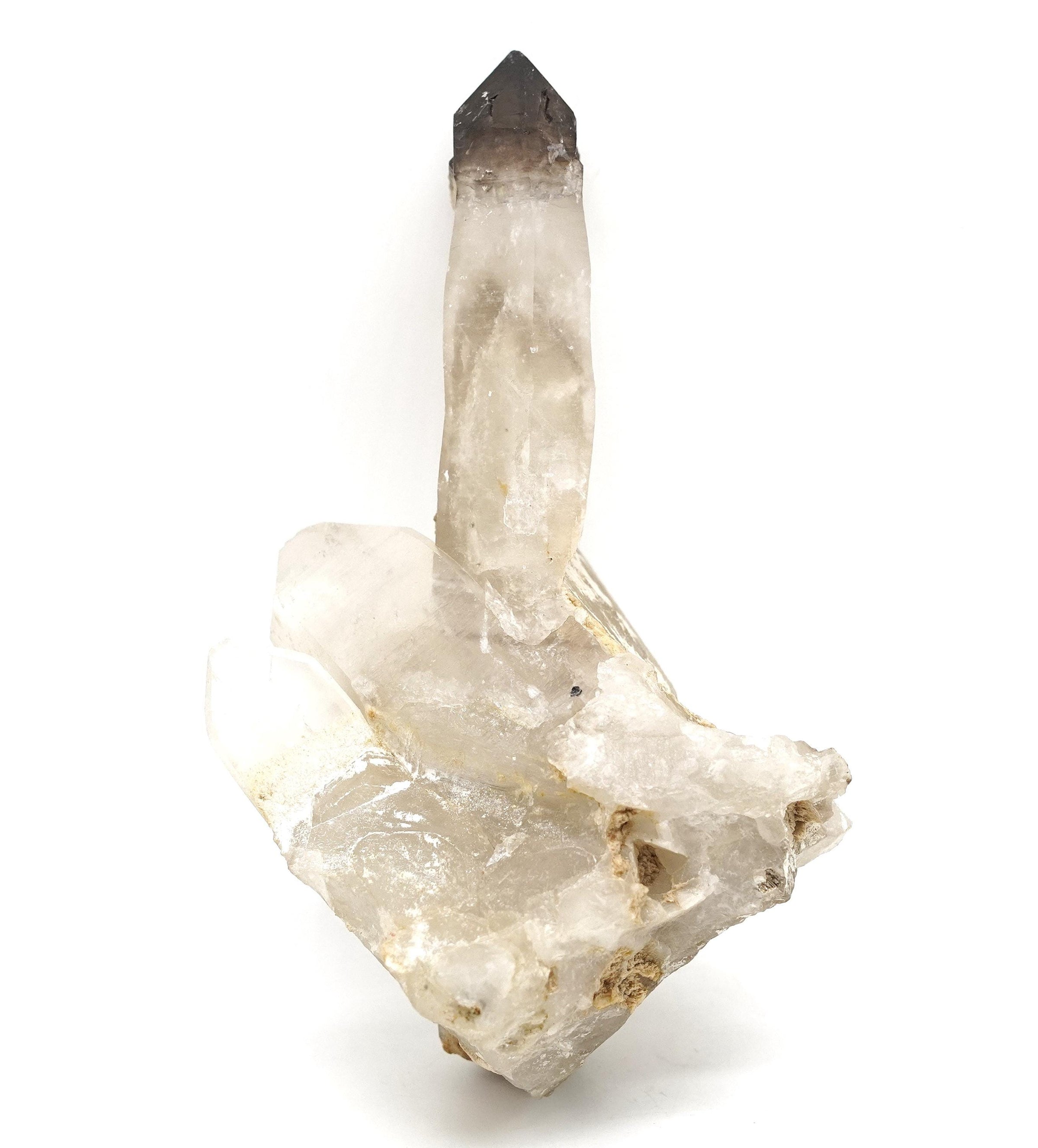 Brandberg Quartz Black Phantom Sceptre: Ethically Hand-Mined Large Crystal