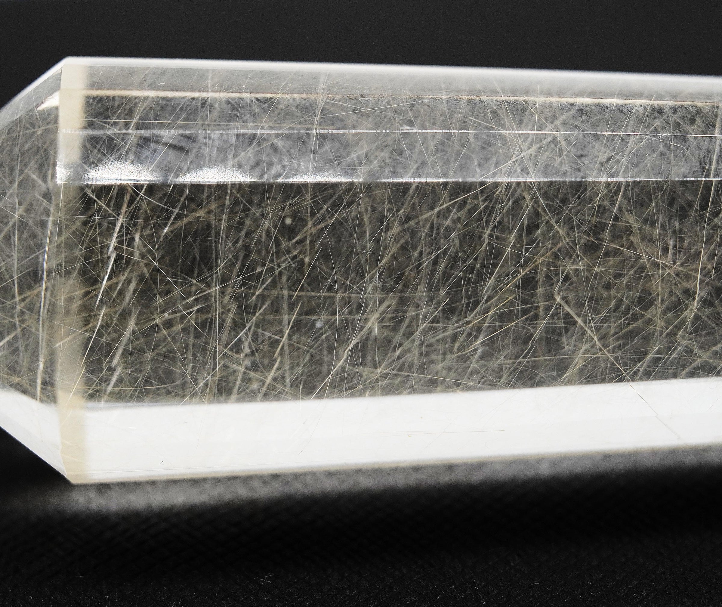 24 Sided Himalayan Rutilated Quartz Vogel Wand