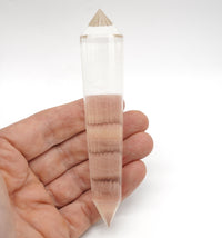 24 Sided Himalayan Rutilated Quartz Vogel Wand