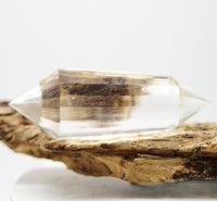 24 Sided Himalayan Rutilated Quartz Vogel Wand