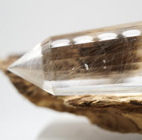 24 Sided Himalayan Rutilated Quartz Vogel Wand