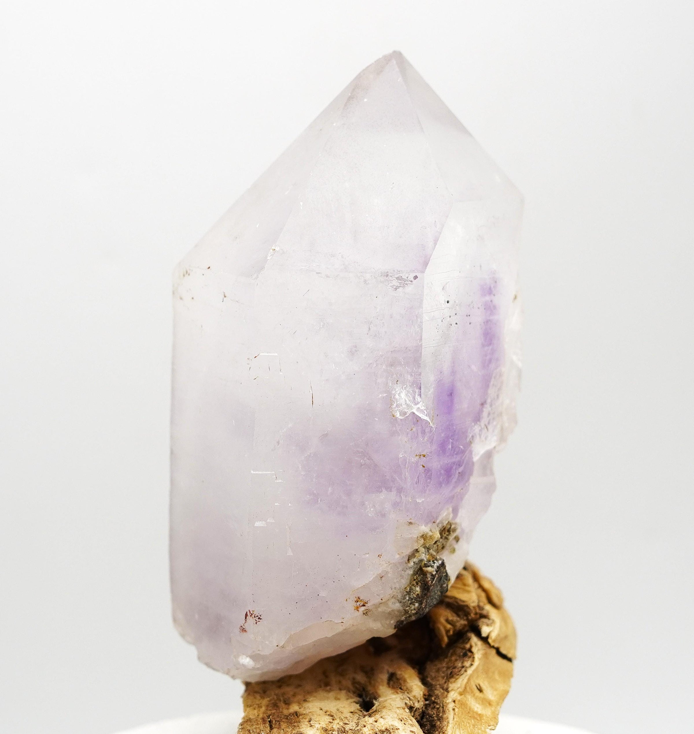 Brandberg Quartz: Ethically Mined Natural Crystal with Amethyst