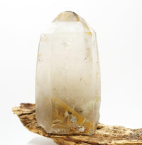 Königstein Brandberg Self-Healed Smoky Quartz with Green Tourmaline Inclusions