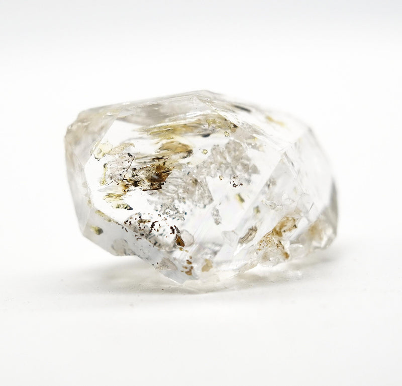Golden Enhydro - Petroleum Quartz Crystal: Ethically Mined Himalayan Quartz