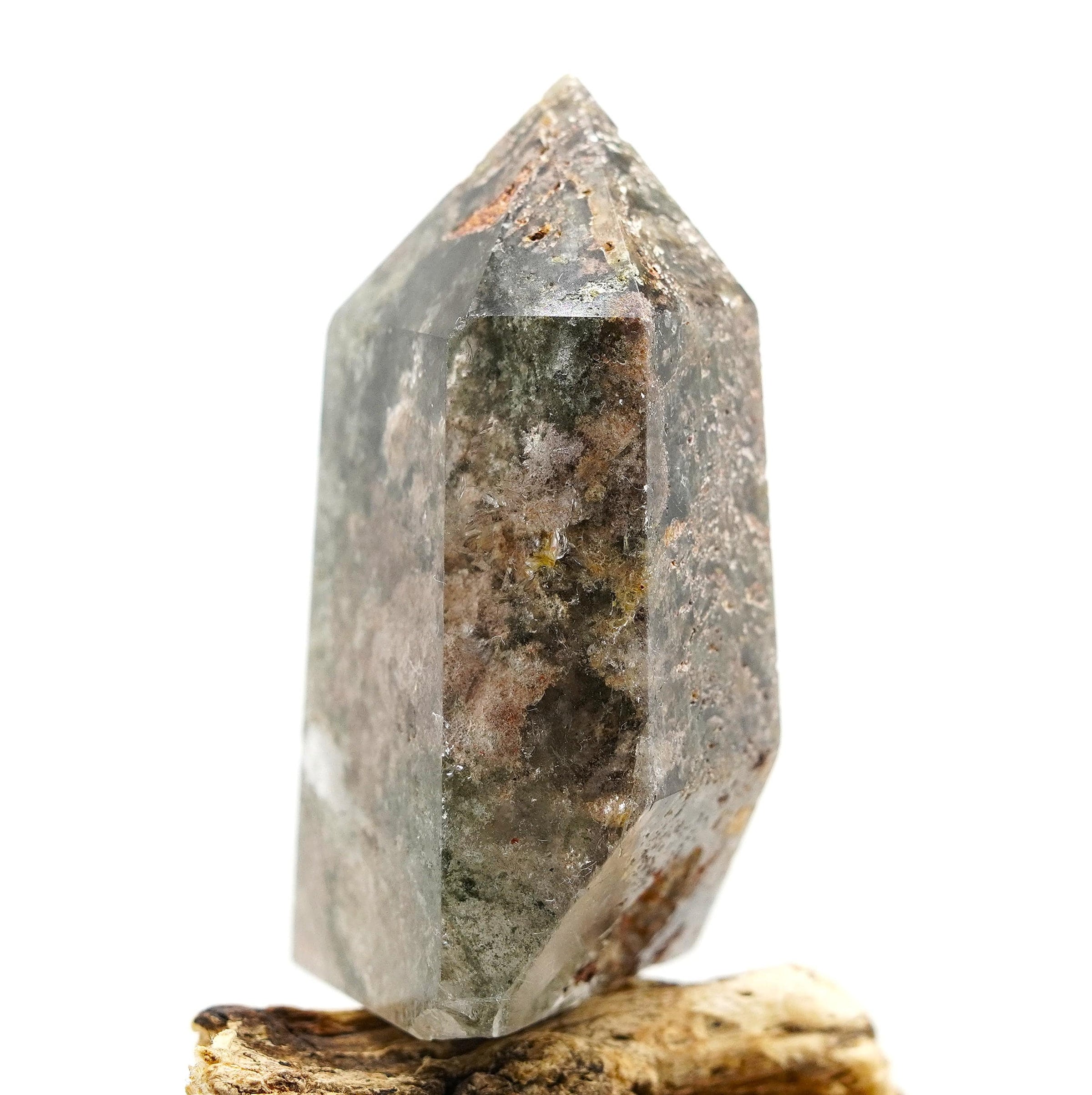 Garden Quartz: Hand-Mined Himalayan Crystal with Chlorite & Lodolite