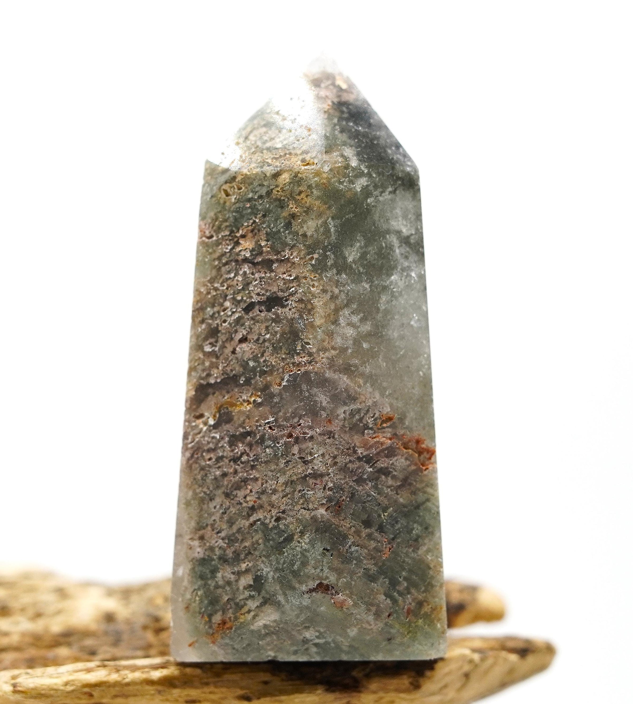Garden Quartz: Hand-Mined Himalayan Crystal with Chlorite & Lodolite