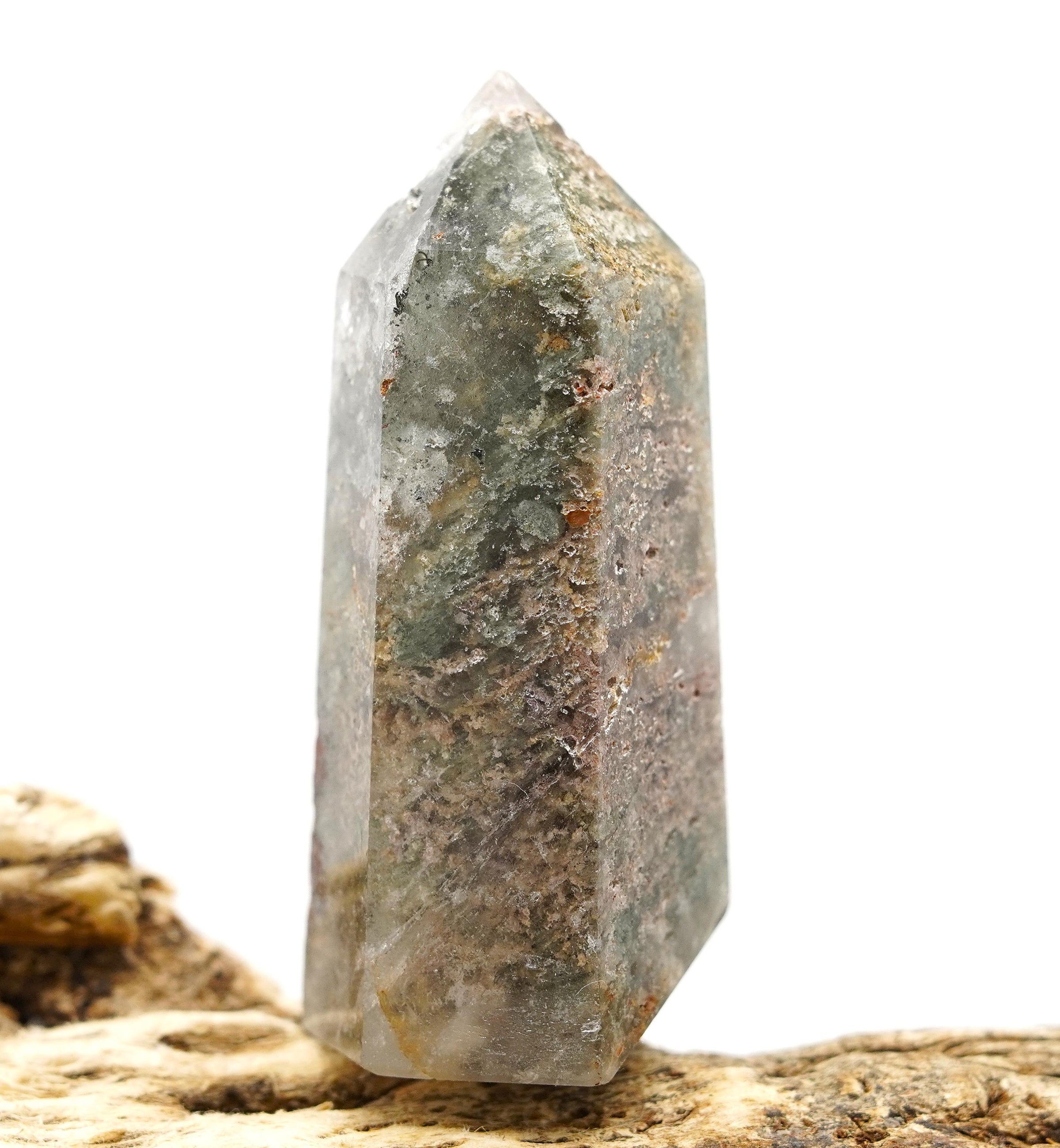 Garden Quartz: Hand-Mined Himalayan Crystal with Chlorite & Lodolite