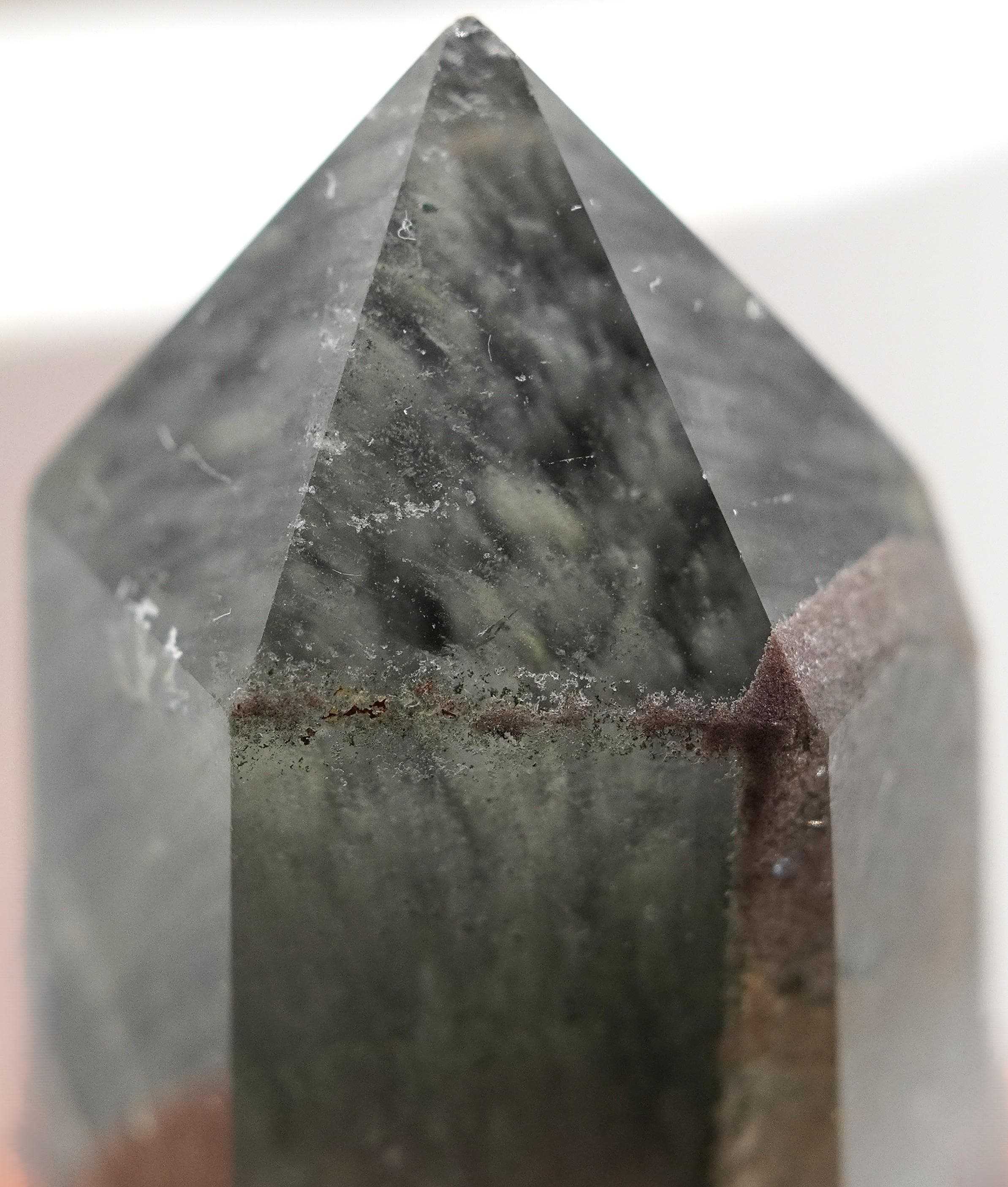 Garden Quartz: Hand-Mined Himalayan Crystal with Chlorite